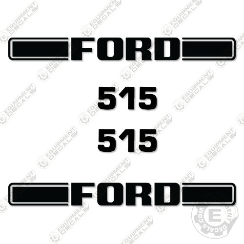 Fits Ford 515 Tractor 515, 515A, decal kit, ford