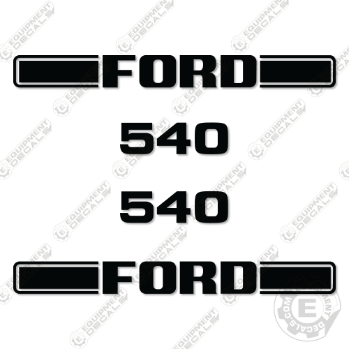 Fits Ford 540 Decal Kit Tractor 540, decal kit