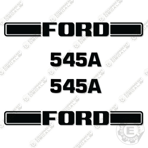 Fits Ford 545A Decal Kit Tractor 545, 545a, decal kit, ford