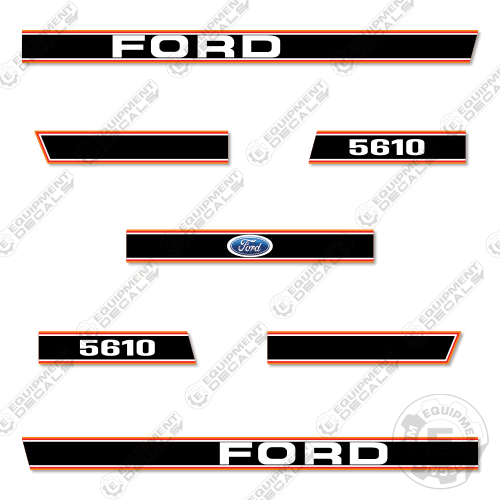 Fits Ford 5610 Decal Kit Tractor 5610, decal kit