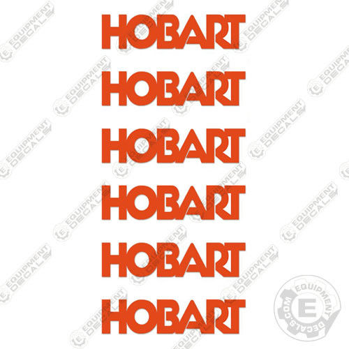 Fits Hobart Welder Decal Kit (3 Sets of 2) decal kit