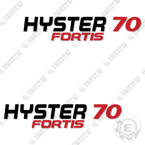 Fits Hyster 70 Decal Kit Fortis Forklift decal kit