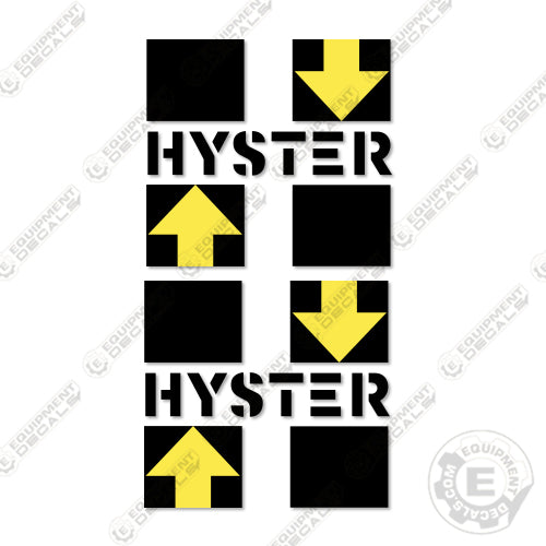 Fits Hyster Roller Decals + J&M Logo Package decal kit