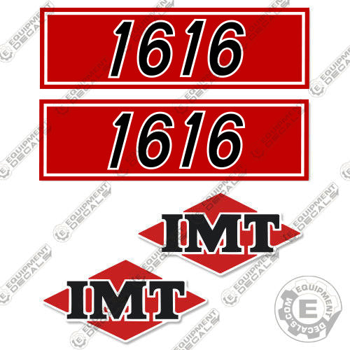 Fits IMT Crane Truck 1616 Series Decal Kit decal kit