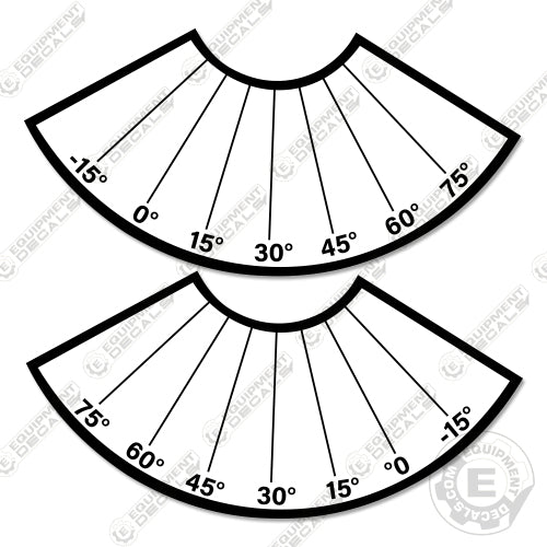 Fits IMT Angle Decal Kit - Crane Truck crane truck, decal kit, imt, iowa mold tooling