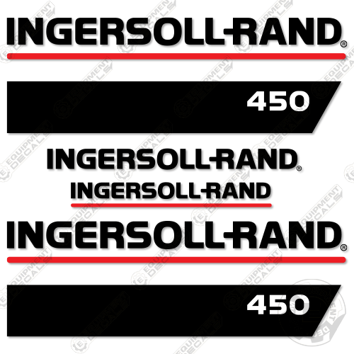 Fits Ingersoll-Rand 450 Decal Kit Compressor decal kit