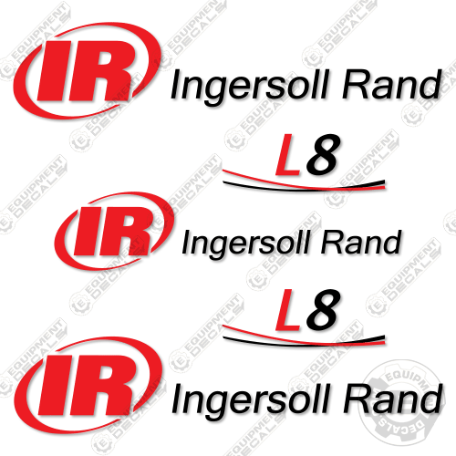 Fits Ingersoll-Rand L8 Decal Kit Light Tower decal kit, ingersoll, ingersoll-rand, ingersollrand