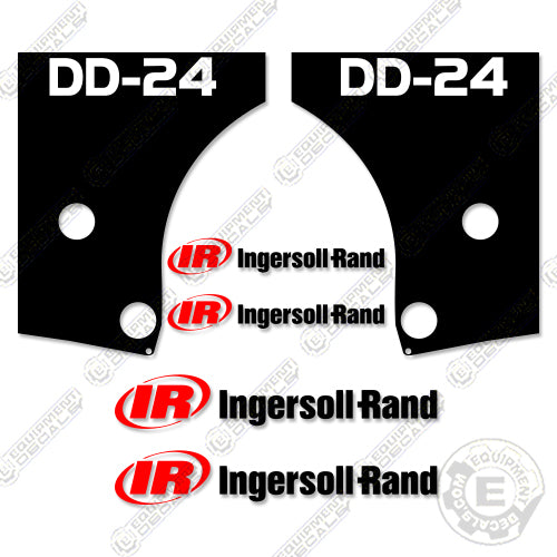 Fits Ingersoll-Rand DD-24 Roller Decal Kit decal kit