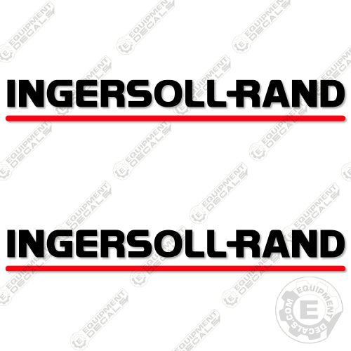 Fits Ingersoll-Rand Logo Decals 41" decal kit, ingersoll, ingersoll-rand