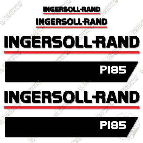 Fits Ingersoll-Rand P185 Decal Kit Compressor 185, decal kit, p-185, p185