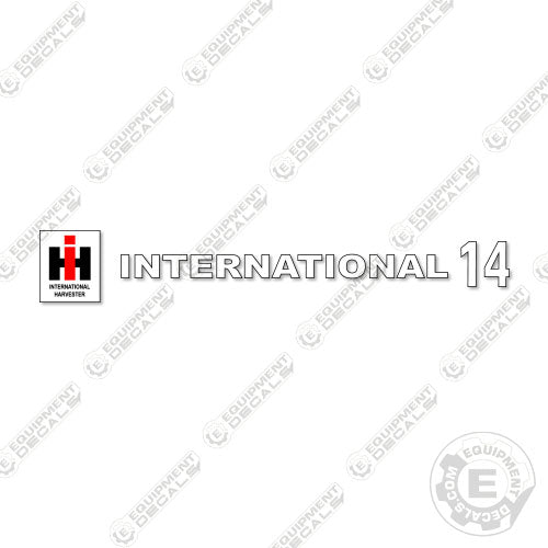 Fits International 14 Decal Kit Hay Rake 14, decal kit, international