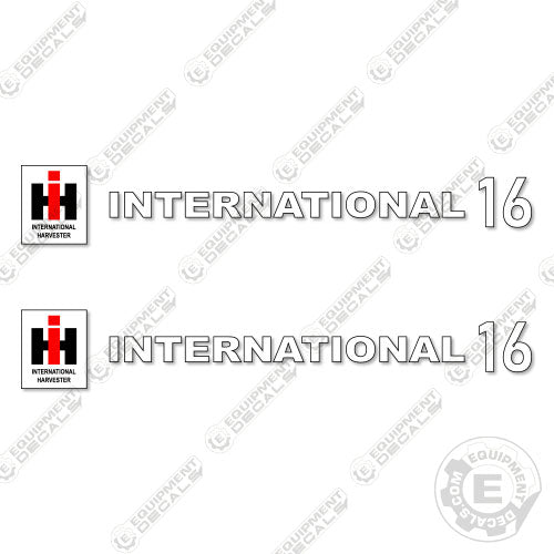 Fits International 16 Decal Kit Hay Rake 16, decal kit, international