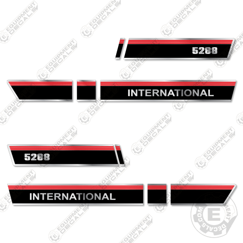 Fits International 5288 Decal Kit Tractor 5288, decal kit, int