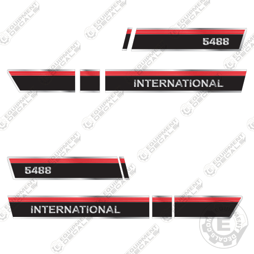 Fits International 5488 Decal Kit Tractor 548, 548b, decal kit, int