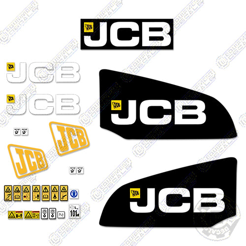 Fits JCB 406B Decal Kit Wheel Loader decal kit