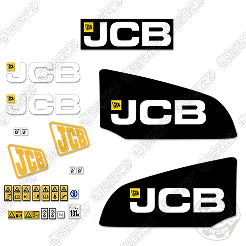 Fits JCB 409 Decal Kit Wheel Loader 409, decal kit