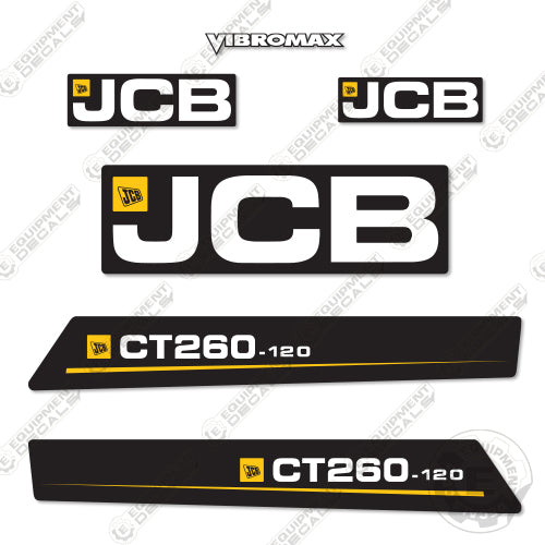 Fits JCB CT260-120 Decal Kit Roller CT260, decal kit