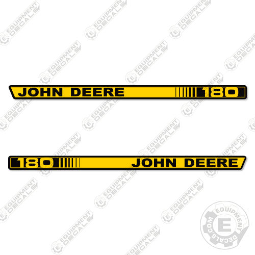 Fits John Deere 180 Decal Kit Riding Mower decal kit