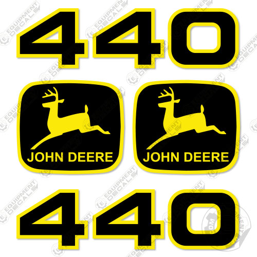 Fits John Deere 440 Decal Kit Front End Loader decal kit