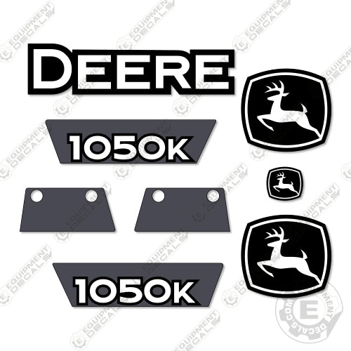 Fits John Deere 1050K Decal Kit Dozer Crawler 1050, 1050 k, 1050k, decal kit, john deere