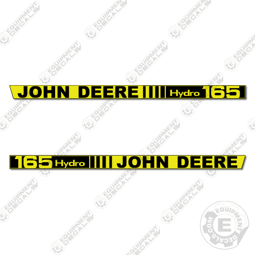 Fits John Deere 165 Hydro Decal Kit Mower decal kit