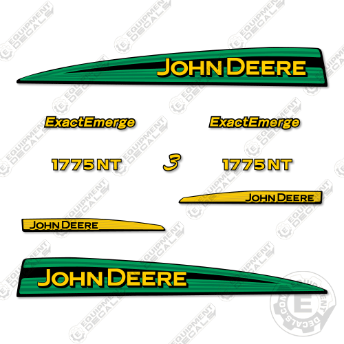 Fits John Deere 1775NT Exact Emerge 3 Decal Kit Planter 1775, 1775nt, decal kit