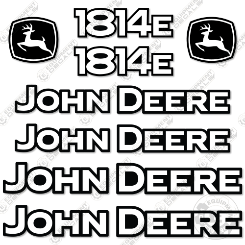 Fits John Deere 1814E Decal Kit Pull Scraper 1814, 1814e, decal kit