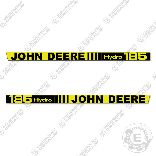 Fits John Deere 185 Hydro Decal Kit Mower decal kit