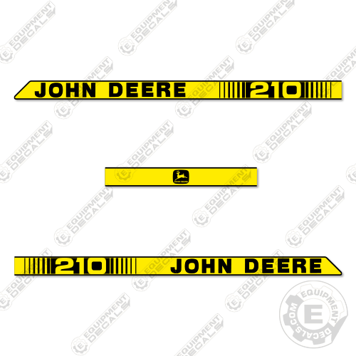 Fits John Deere 210 Decal Kit Riding Mower 210, decal kit