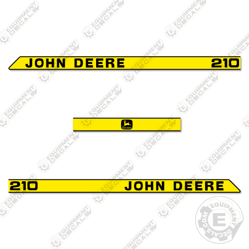 Fits John Deere 210 Decal Kit Riding Mower (OLDER) 210, decal kit