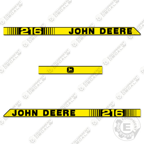 Fits John Deere 216 Decal Kit Riding Mower decal kit