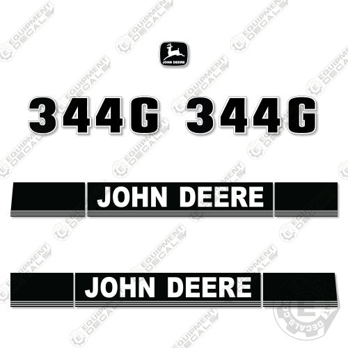 Fits John Deere 344G Decal Kit Wheel Loader 344, 344g, decal kit