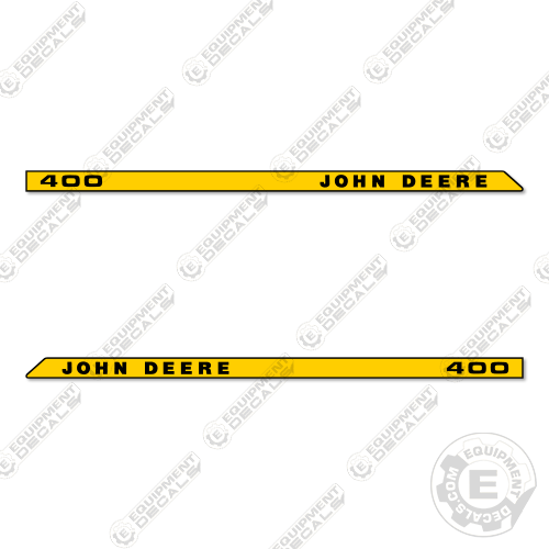 Fits John Deere 400 Riding Mower Decal Kit decal kit