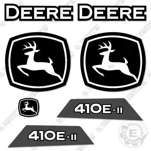 Fits John Deere 410E-II Articulated Dump Truck Decal Kit 410, 410-e, 410e, 410e-2, decal kit, john deere