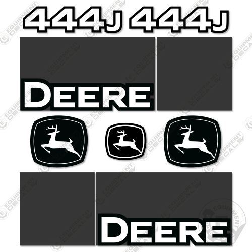 Fits John Deere 444J Wheel Loader Decal Kit decal kit, john deere