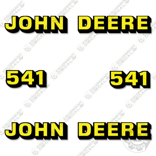 Fits John Deere 541 Decal Kit Loader Attachment decal kit