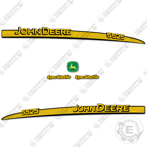 Fits John Deere 5525 Decal Kit Tractor 5525, decal kit