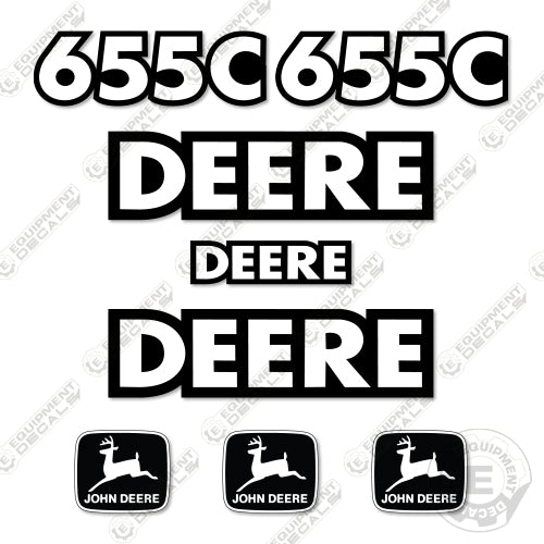 Fits John Deere 655C Decal Kit Dozer 655c, decal kit, john deere