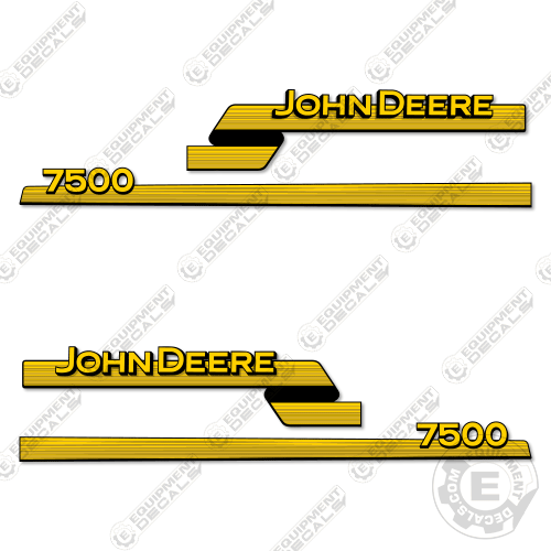 Fits John Deere 7500 Decal Kit Harvester decal kit, excavator, john deere