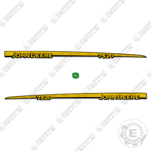 Fits John Deere 7520 Decal Kit Tractor decal kit