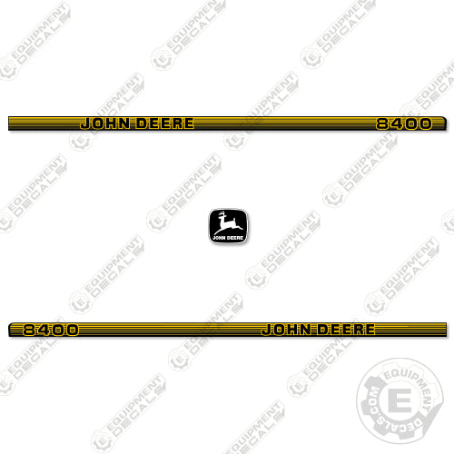 Fits John Deere 8400 Tractor Decal Kit 8400, decal kit, deere, john deere