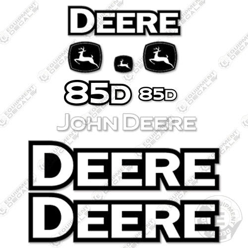 Fits John Deere 85D Excavator Decal Kit decal kit, excavator, john deere