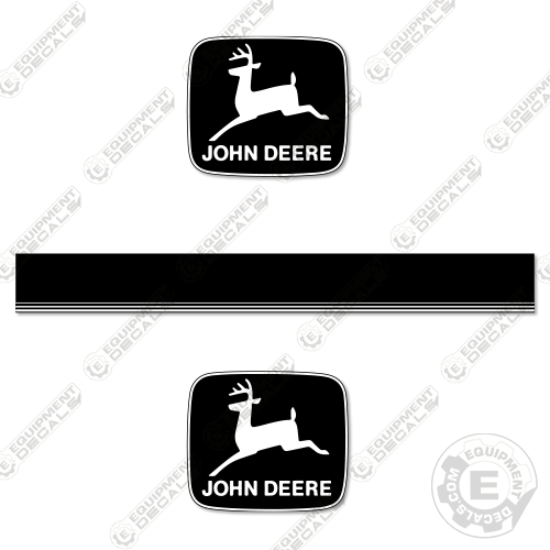 Fits John Deere 892D Partial Decal Kit Excavator 892, 892d, decal kit, excavator, john deere