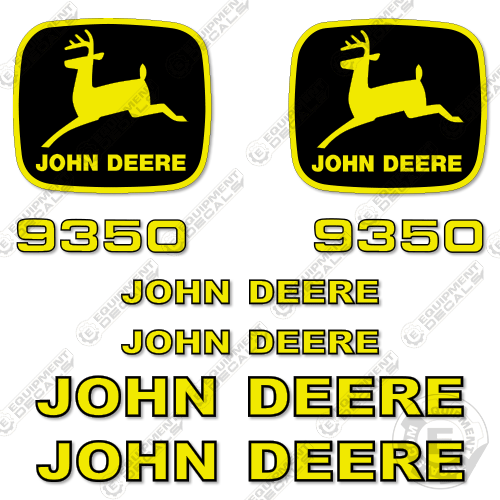 Fits John Deere 9350 Decal Kit Grain Drill 9350, decal kit