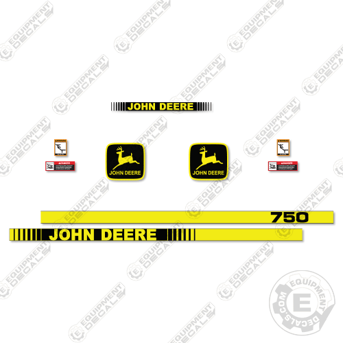 Fits John Deere 750 Decal Kit Grain Drill 750, decal kit