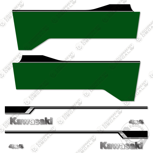 Fits Kawasaki Pro Mx EPS Decal Kit UTV (PARTIAL KIT) 