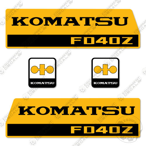 Fits Komatsu FD40Z Decal Kit Forklift 40, 40z, decal kit, fd, fd-40, fd40, fd40z, s