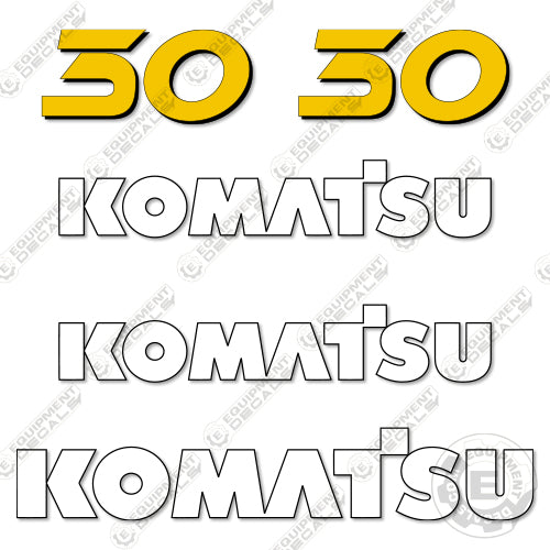 Fits Komatsu FG30HT-12 Decal Kit Forklift 30, 30ht, decal kit, fg, fg30, fg30ht, fg30ht-12