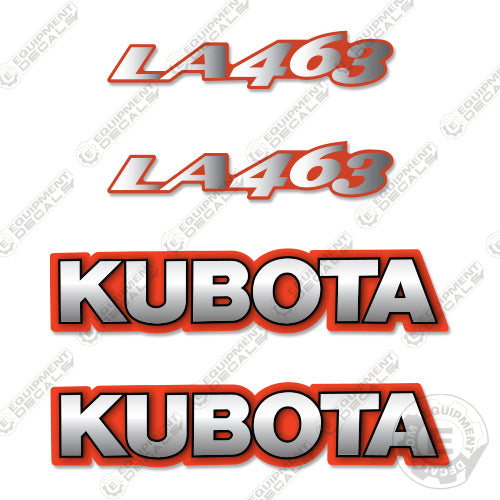 Fits Kubota L463 Decal Kit Tractor Kubota