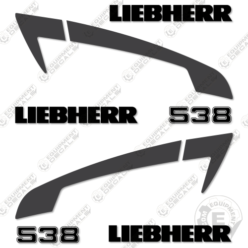 Fits Liebherr 538 Decal Kit Wheel Loader 538, decal kit